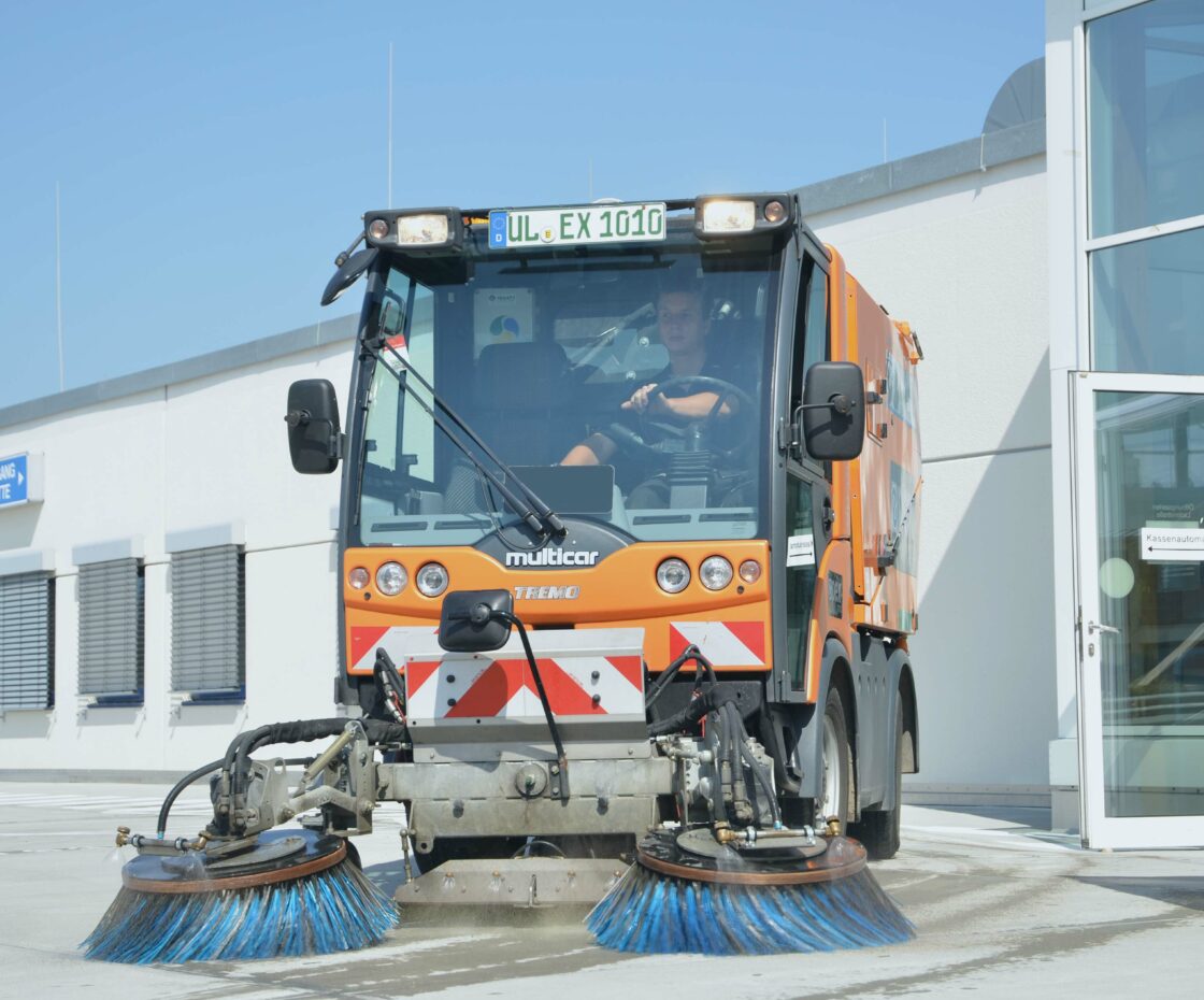 Dienst am Flughafen